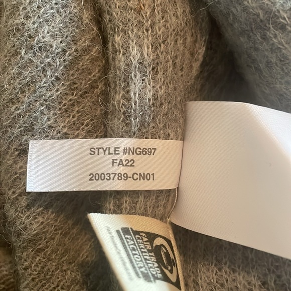 MADEWELL Elliston Crop Sweater Pullover Alpaca Lightweight Sz XS - Picture 9 of 9